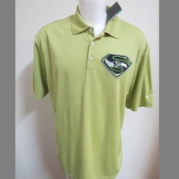 nike seahawks polo